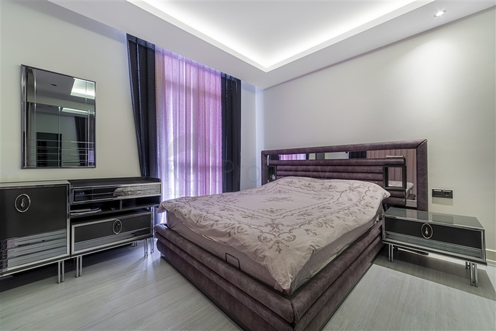 3+1 penthouse with a view of the Mediterranean Sea