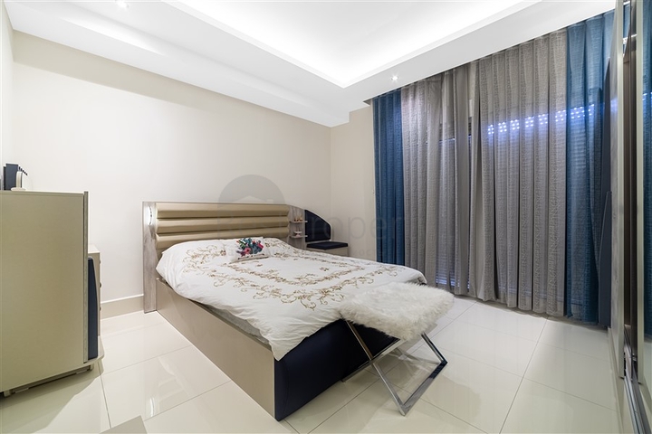 3+1 penthouse with a view of the Mediterranean Sea