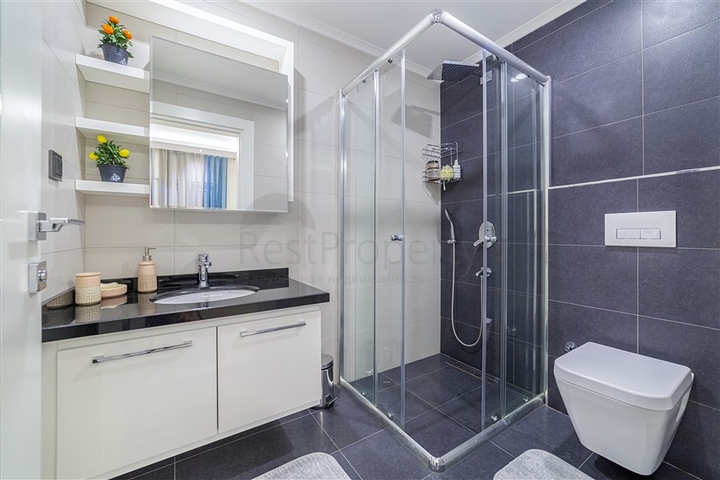 3+1 penthouse with a view of the Mediterranean Sea