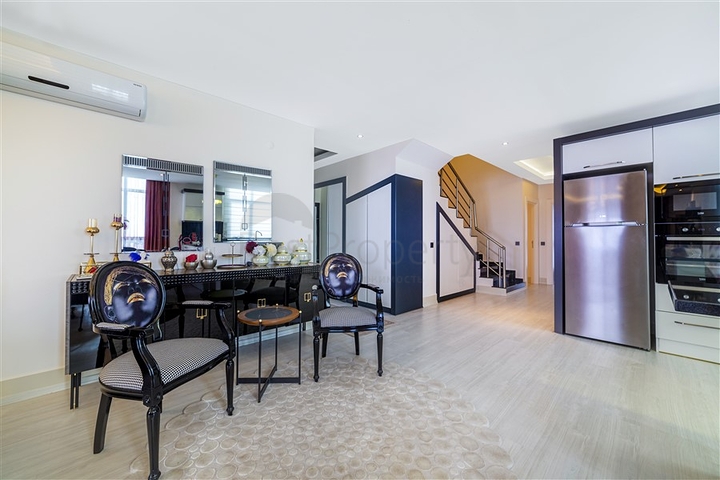 3+1 penthouse with a view of the Mediterranean Sea