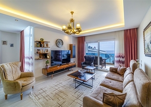 3+1 penthouse with a view of the Mediterranean Sea