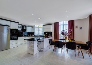 3+1 penthouse with a view of the Mediterranean Sea