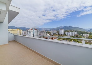 3+1 penthouse with a view of the Mediterranean Sea