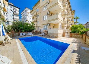 Cozy 2+1 apartment in the center of Alanya