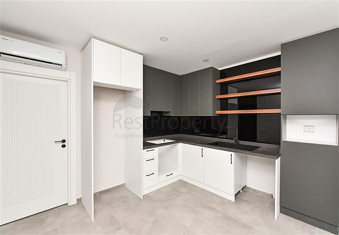 1+1 apartment in a new complex just 200 meters from Cleopatra beach