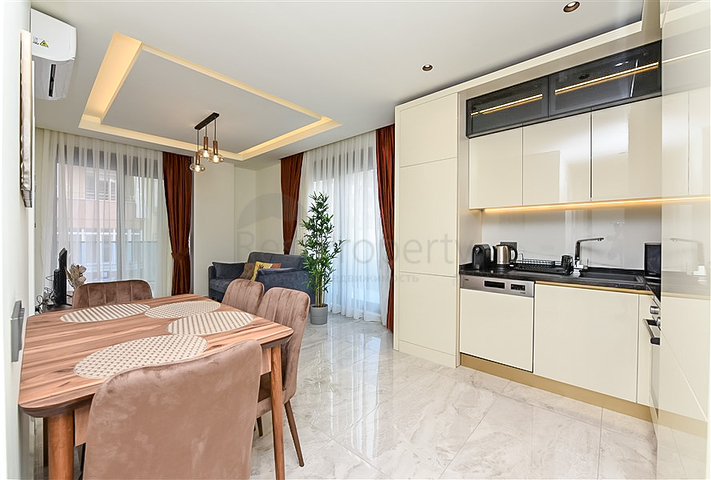 1+1 apartment for rent in the center of Alanya