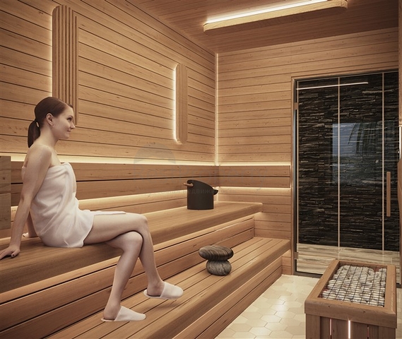 1+1 apartment in the green Avsallar district