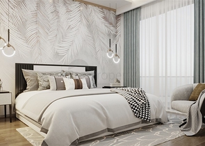 1+1 apartment in the green Avsallar district