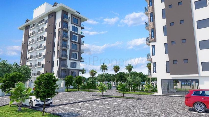 1+1 apartment with sea view