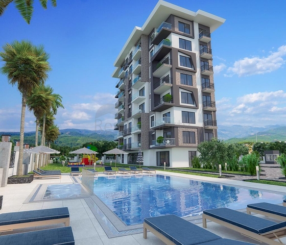 1+1 apartment with sea view