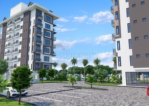 1+1 apartment with sea view