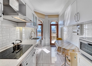 Apartments in the complex on the first coastline