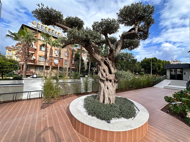 1+1 apartment in a new complex just 400 m from the sea in the center of Alanya 