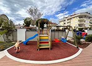 1+1 apartment in a new complex just 400 m from the sea in the center of Alanya 