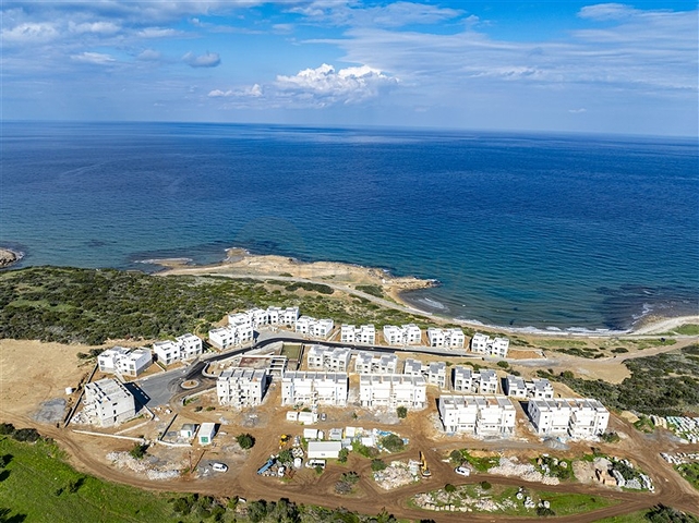 2+1 apartment with its own terrace 100 meters from the sea