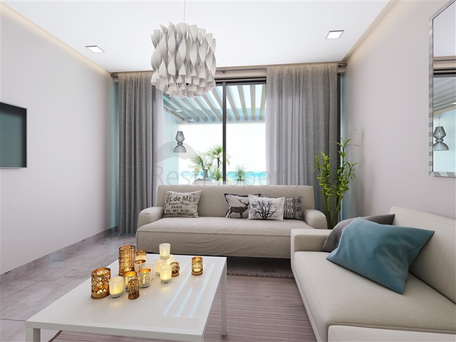 2+1 apartment with its own terrace 100 meters from the sea