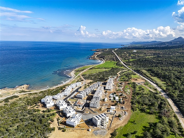 2+1 apartment with its own terrace 100 meters from the sea