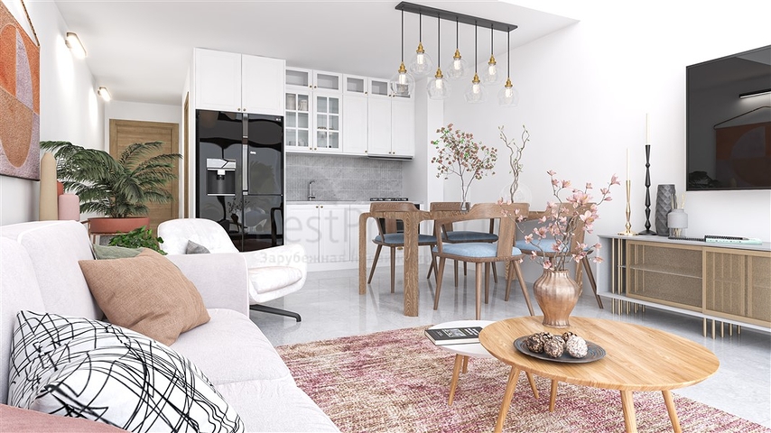 1+1 apartment in a unique project in Northern Cyprus