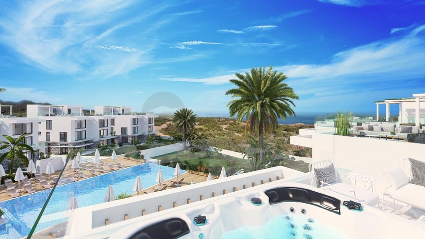 1+1 apartment in a unique project in Northern Cyprus