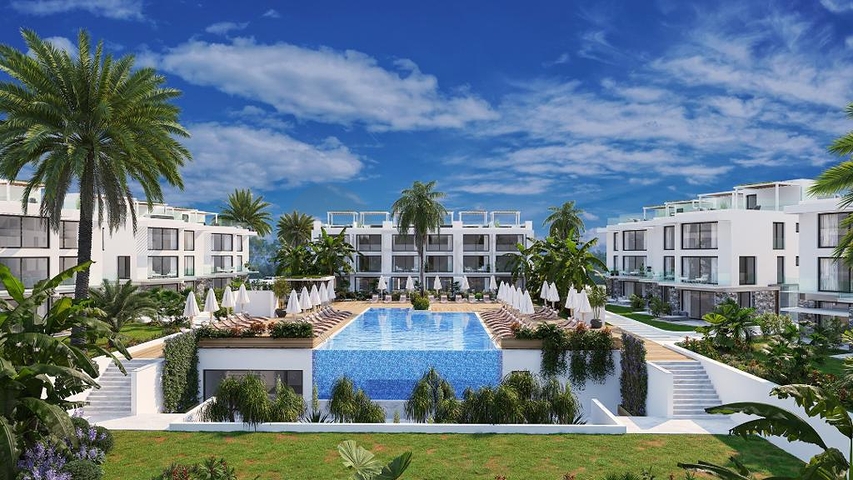 1+1 apartment in a unique project in Northern Cyprus