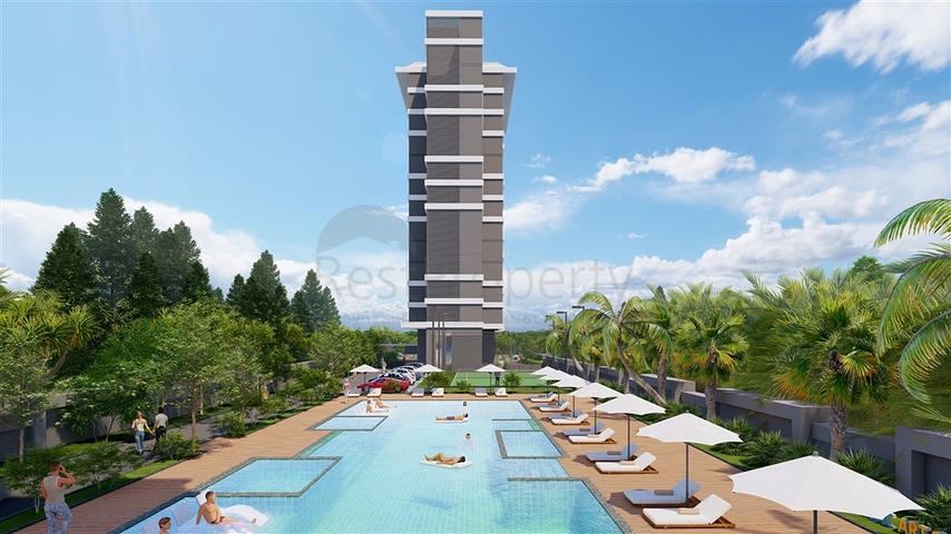 A new premium class project in the Mahmutlar area