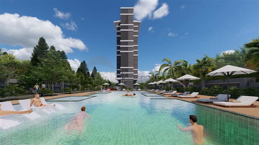 A new premium class project in the Mahmutlar area