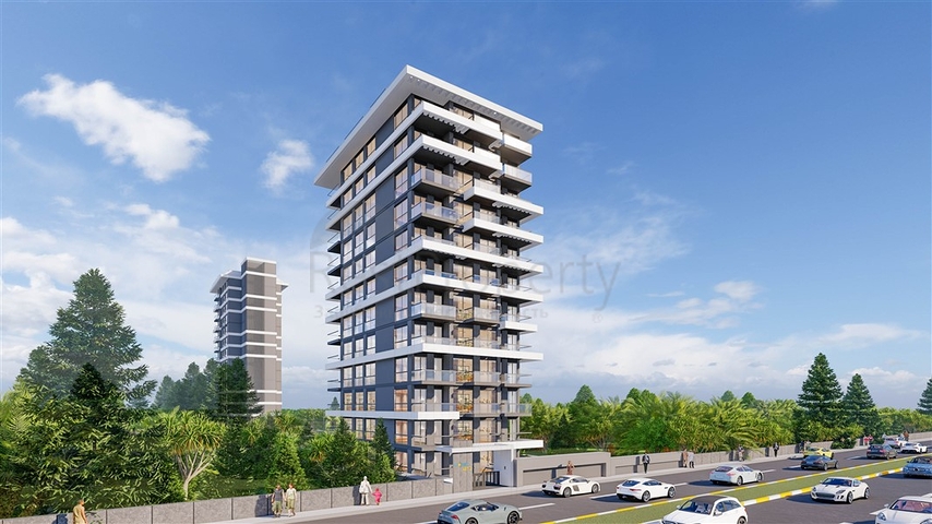 A new premium class project in the Mahmutlar area