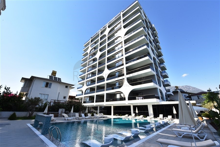 Furnished one-bedroom apartment in Mahmutlar district