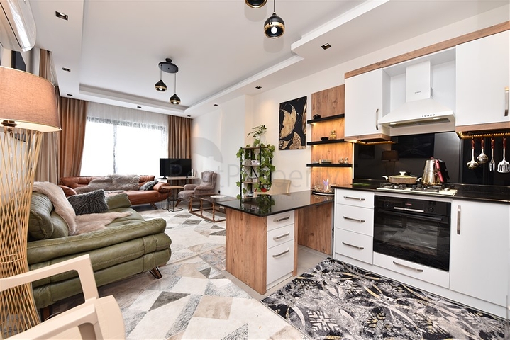 Furnished one-bedroom apartment in Mahmutlar district