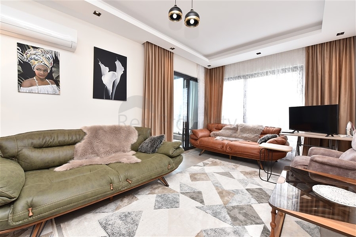 Furnished one-bedroom apartment in Mahmutlar district