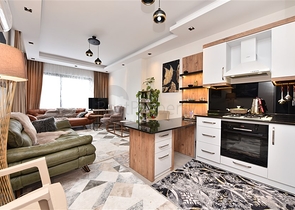 Furnished one-bedroom apartment in Mahmutlar district