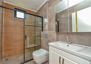 Apartment with sea view in Kestel district