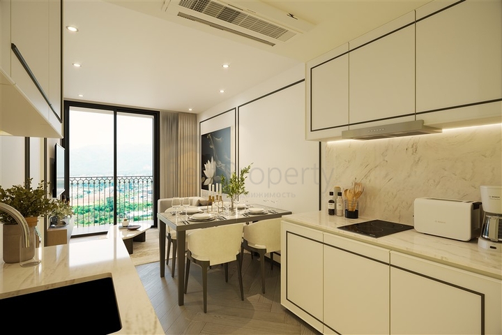The complex is located in the prestigious Laguna area
