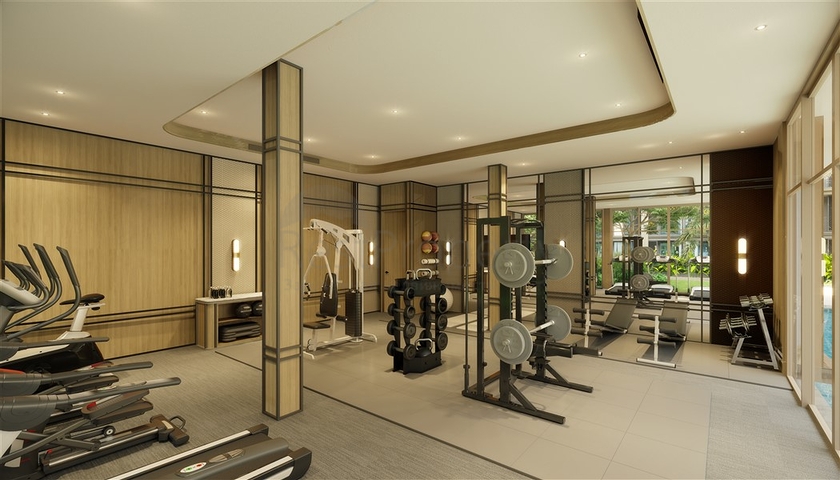 The complex is located in the prestigious Laguna area