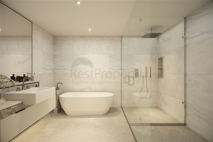 The complex is located in the prestigious Laguna area