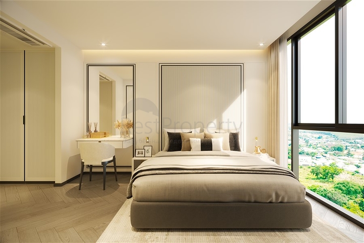 The complex is located in the prestigious Laguna area