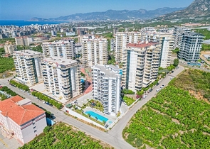 1+1 apartment in Mahmutlar district