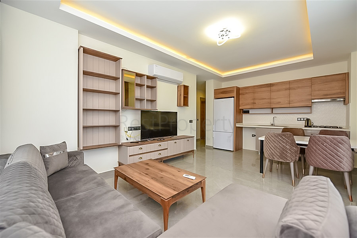 Two-bedroom apartment in Mahmutlar area with mountain view