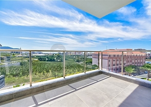 Two-bedroom apartment in Mahmutlar area with mountain view