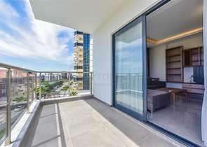 Two-bedroom apartment in Mahmutlar area with mountain view