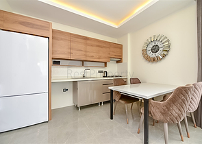 Two-bedroom apartment in Mahmutlar area with mountain view