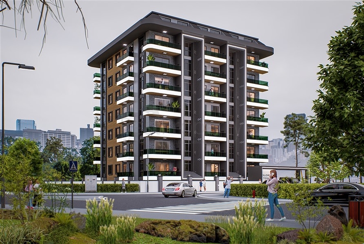 Investment project in the center of Alanya