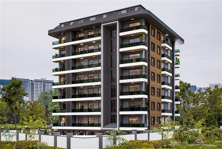 Investment project in the center of Alanya