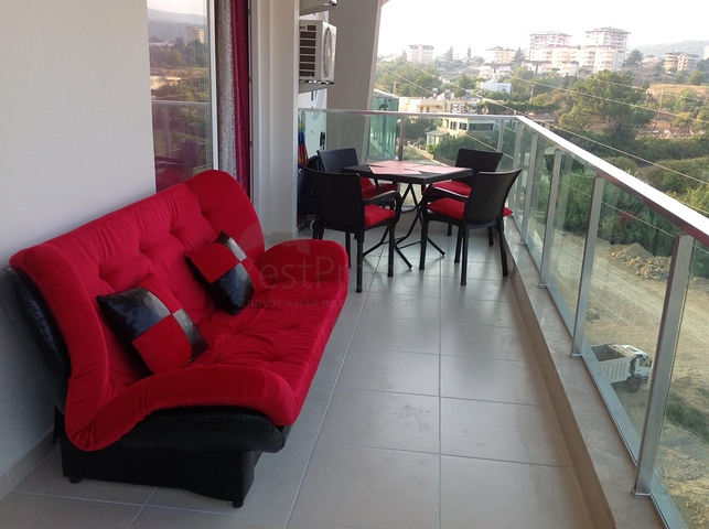 Furnished 1+1 apartment in Avsallar