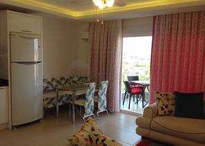 Furnished 1+1 apartment in Avsallar