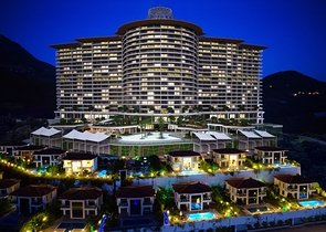 1+1 apartment in a hotel concept complex.