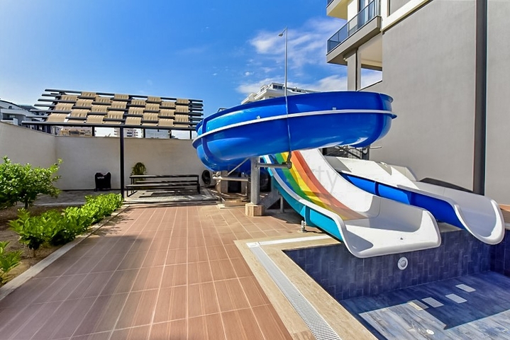 1+1 apartment 400 meters from the sea in Kargicak