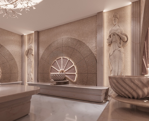 1+1 apartment in an exclusive complex