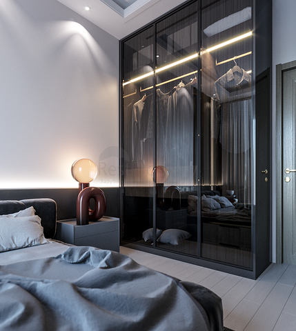 1+1 apartment in an exclusive complex