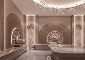 1+1 apartment in an exclusive complex